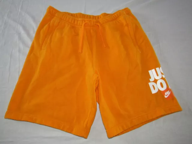 Nike just do it shorts orange outlet
