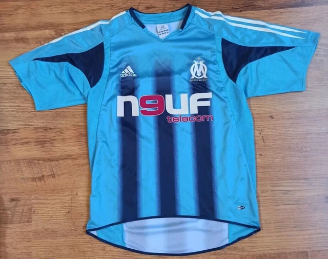 Maillot De Foot Retro Exterieur Olympique De Marseille 2004 2005