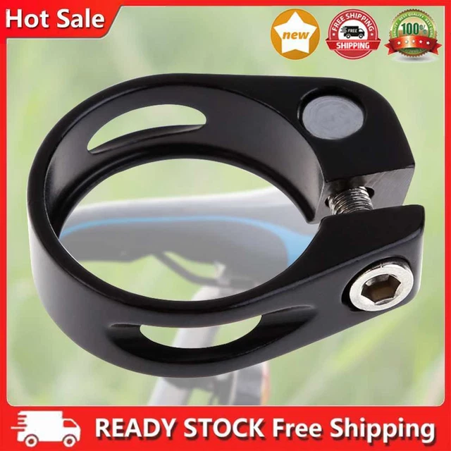 31.8mm Aluminum Alloy MTB Bike Bicycle Cycling Saddle Seat Post Clamp Black