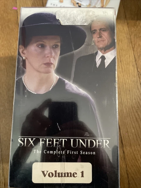 SIX FEET UNDER Complete First Season 5 VHS tape set brand NEW sealed Tv ...