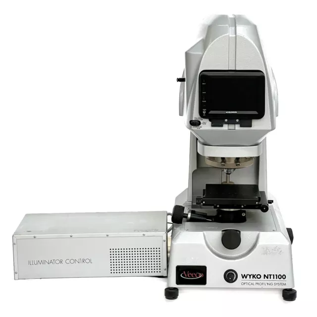 Veeco Wyko NT1100 Optical Profiling System Microscope w Illuminator Control Unit