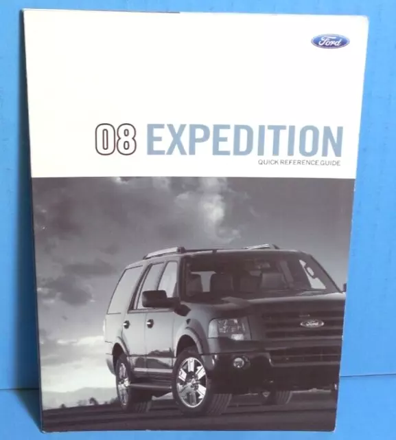 08 2008 FORD Expedition owners manual reference guide 12.95 PicClick
