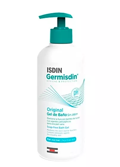 ISDIN Germisdin / 500 mL / Soap-free bath gel/  normal skin