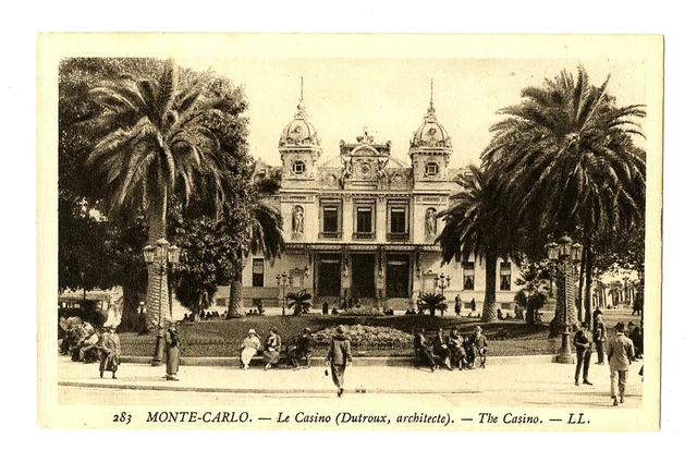 CPA 06 Alpes-Maritimes Monaco Monte-Carlo The Animated Casino