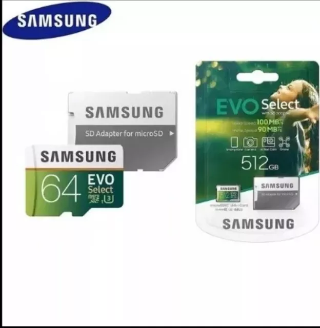 Carte Memoire 128Go Samsung EVO Plus Micro SDHC USH-1 U3 Class10