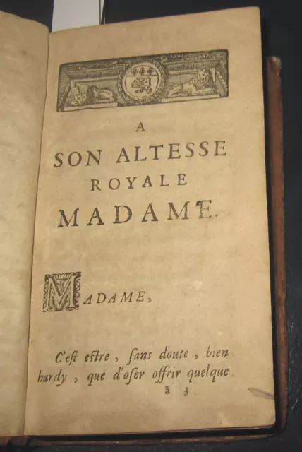 1680 Guarini. Il Pastor Fido Le berger Fidelle, Francese. Incisioni. Molto raro. 3