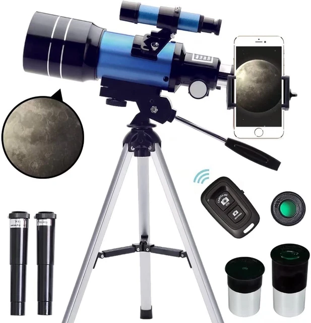 Telescope, 70Mm Telescopes for Adults Astronomy & Kids & Beginners, 300Mm Portab