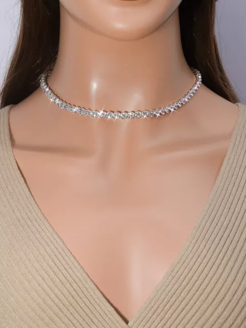 Rhinestone Design Decor Choker for Women Jewelry for Women Gift for Her Necklace