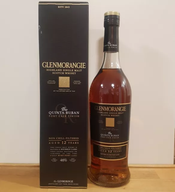 Glenmorangie The Quinta Ruban 12 Year Old Single Malt Scotch Whisky (700ml)