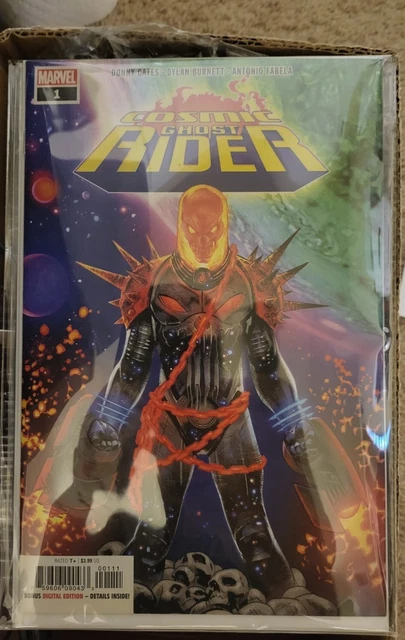 COSMIC GHOST RIDER #1 Shaw Main Cover A Marvel 2018 NM MARVEL COMICS MCU DISNEY