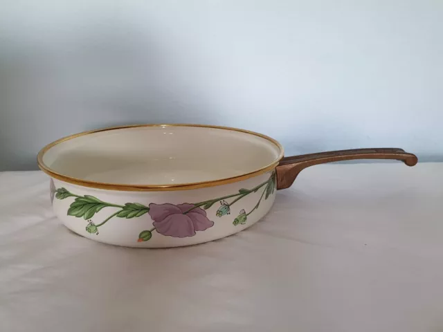 Villeroy & Boch Amapola Pfanne Bratpfanne + Stiel Stielpfanne Emaille Ø 26cm TOP