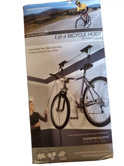 Mammoth ceiling best sale mount bike hoist