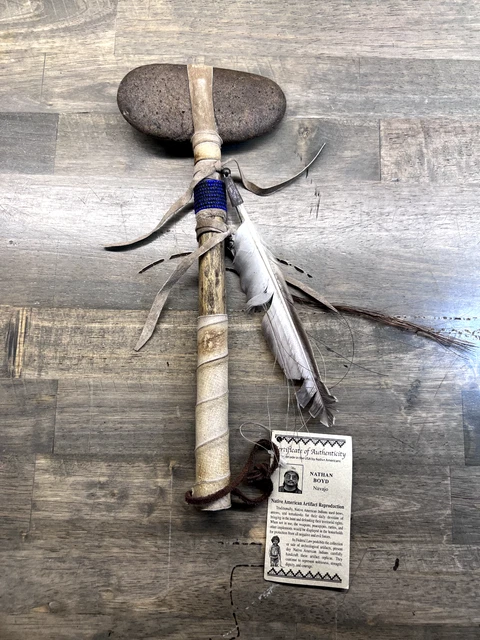 Navajo handcrafted Hatchet Tool by Nathan Boyd