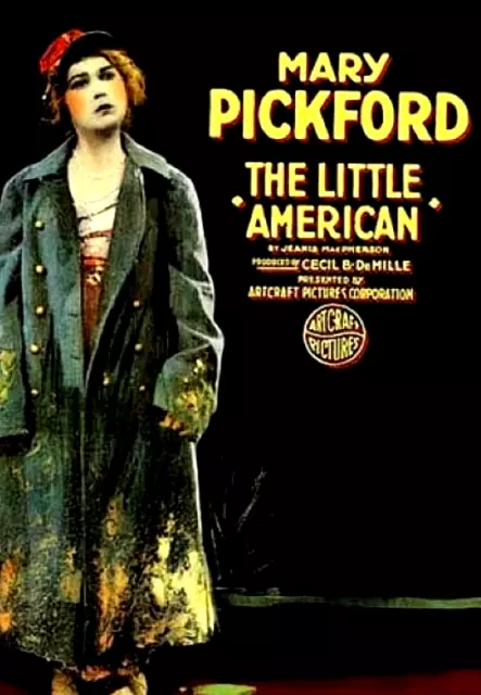 16mm Feature Film: THE LITTLE AMERICAN (1917) Mary Pickford - BEAUTIFUL ORIGINAL