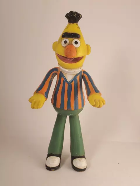 Vintage Applause Bert Bendable Figure Jim Henson Productions Sesame Street