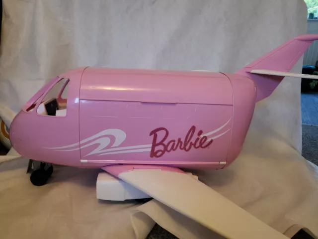 Barbie Pink Passport Glamour Vacation Jumbo Jet  Dream Aeroplane  - Mattel 1999