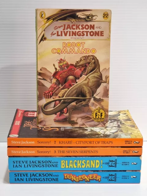 Fighting Fantasy Steve Jackson Ian Livingstone Bulk Lot