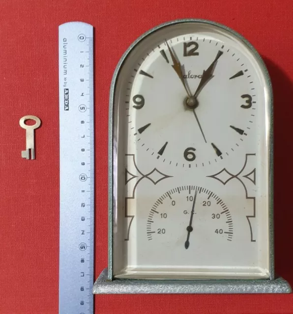 Sveglia / Termometro Salvadanaio Anni 70  Perfettamente Funzionante Vintage