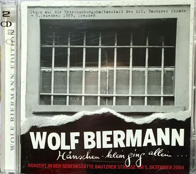 WOLF BIERMANN Hänschen - klein ging allein CD