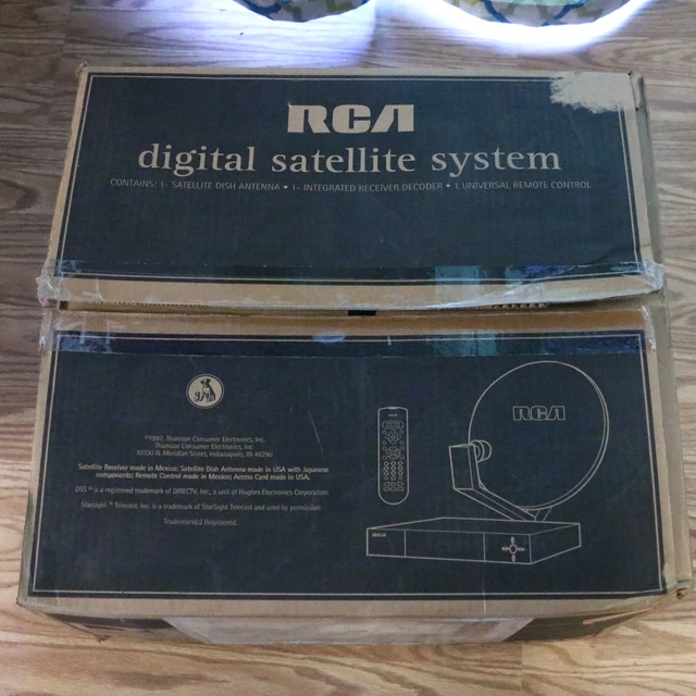 Récepteur Satellite RCA DRD303RA DSS DirecTV - Pour Pièces, Défectueux