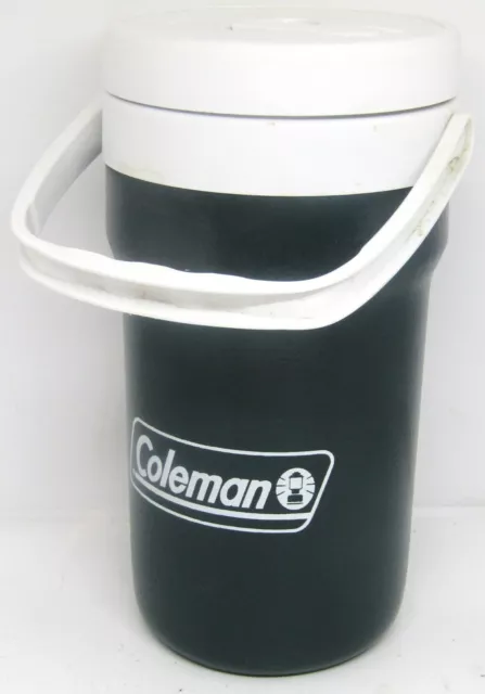 Coleman Green and White 1/2 Gallon Water Jug.