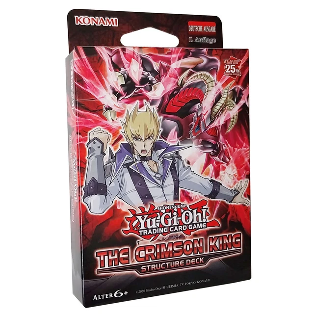 YuGiOh Crimson King Structure Deck - Deutsche 1. Auflage NEU