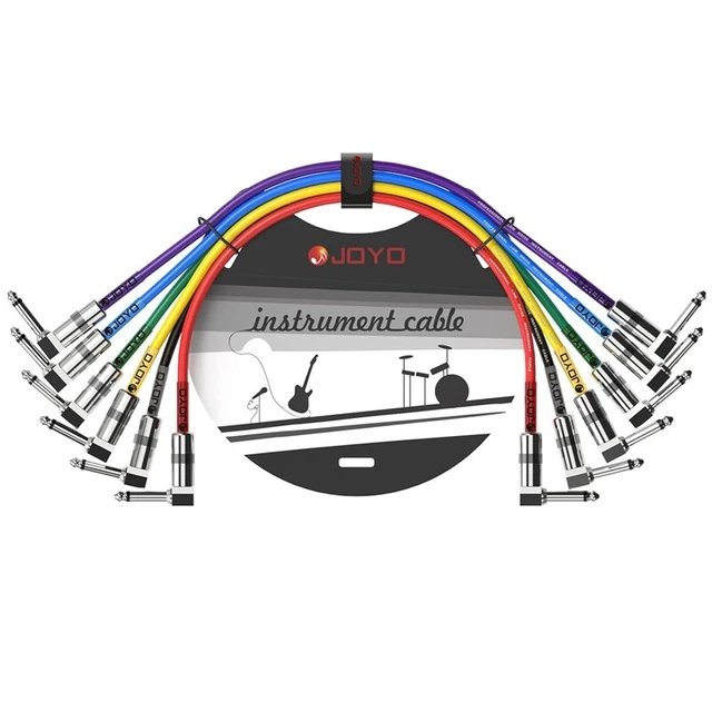 Câbles De Connexion Pour Pédales D'Effet - Set De 6 Pièces (Neu Und Originalverpackt) In Villars