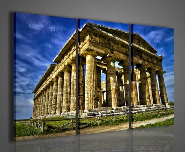 QUADRO MODERNO TEMPIO Di Era Quadri Arredamento Casa EUR 51,90 ...