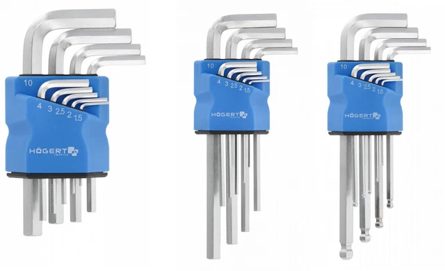 Cimco 9-teilig SPEZIAL Sechskantschlüssel-Set