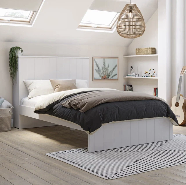 SMALL DOUBLE BED with Storage and Bookshelves £349.95 PicClick UK