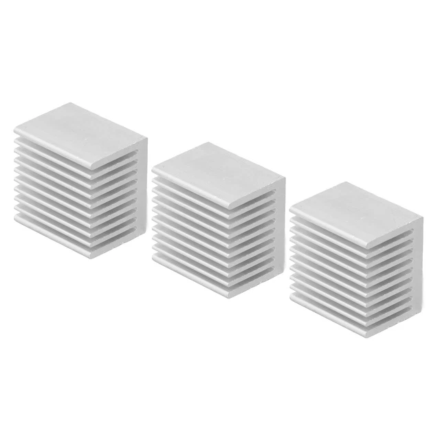 (With Thermal Conductive Adhesive)Aluminum Heat Radiator 40x40x30mm Cooling