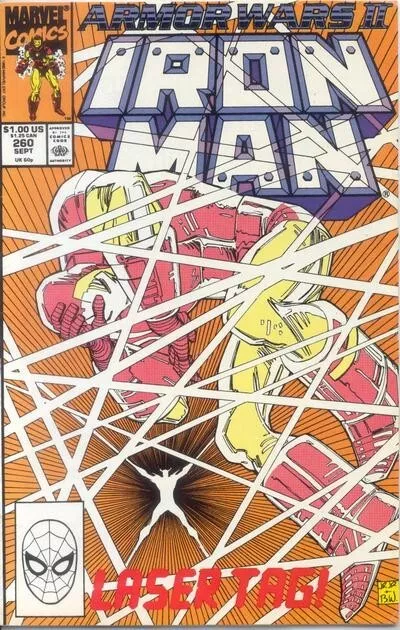 Iron Man, The Invincible #260 Marvel Comics 09/90 (VF 8.0/Stock Photo)