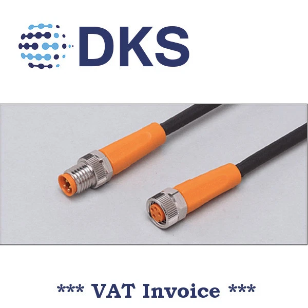 IFM EVC314 M8 cavo di prolunga sensore dritto/diretto 4 pin 5 m PUR 000295