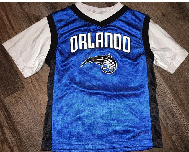 Orlando Magic #12 Dwight Howard Nba Youth Size 10-12 Jersey Styled T-Shirt