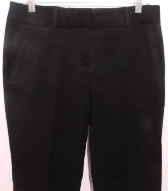 Michael Michael Kors Pants Women's size 4 Black Straight Tapered PANTS (31X28.5) 3