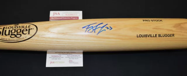 JSA Ty France Autographed Signed AUTO Full Size Louisville Slugger Baseball Bat