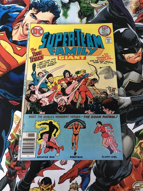 Super Team Family #7! The Teen Titans And Doom Patrol! FN- CONDITION! Bronze Age