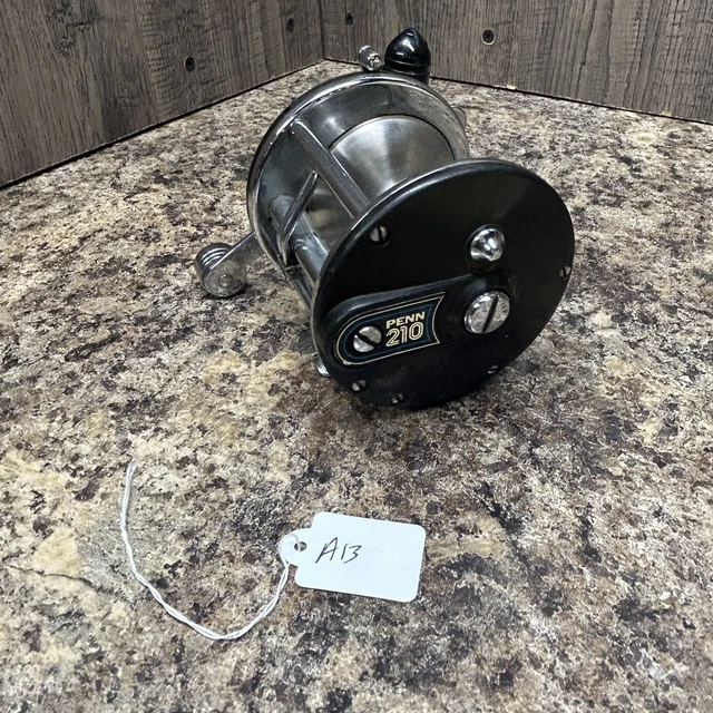VINTAGE PENN 210 High Speed Levelwind Fishing Reel Usa