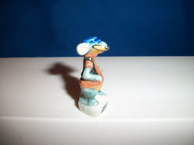 SNOUT the RAT RESCUE RANGERS Mini Figurine Porcelain FEVES CHIP & DALE Disney