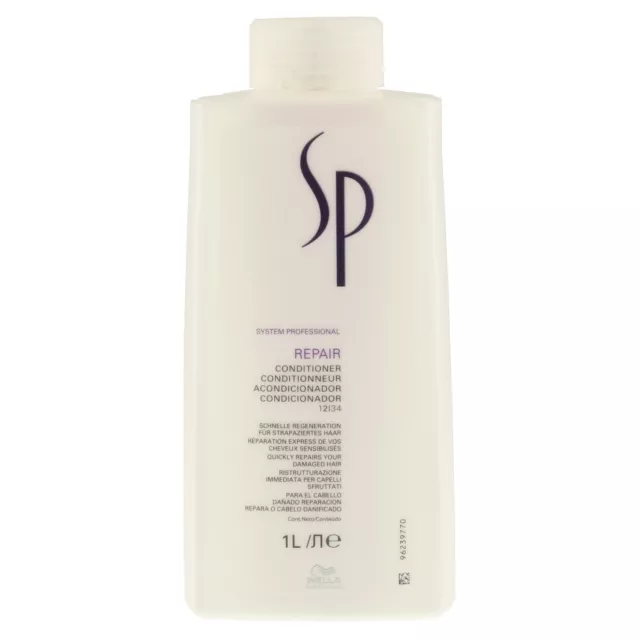 WELLA SP REPAIR Conditioner Regeneration für strapaziertes Haar 1000 ml