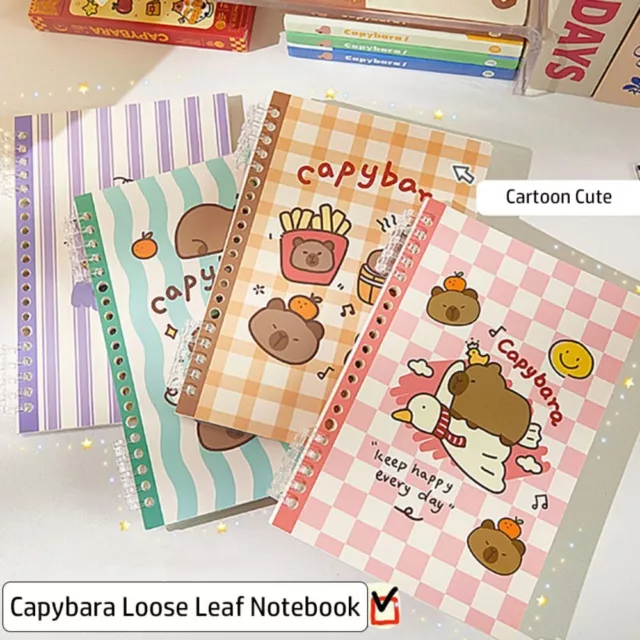 A5/B5 Loose Leaf Notebook Horizontal Line Journal Planner  Learning Supplies