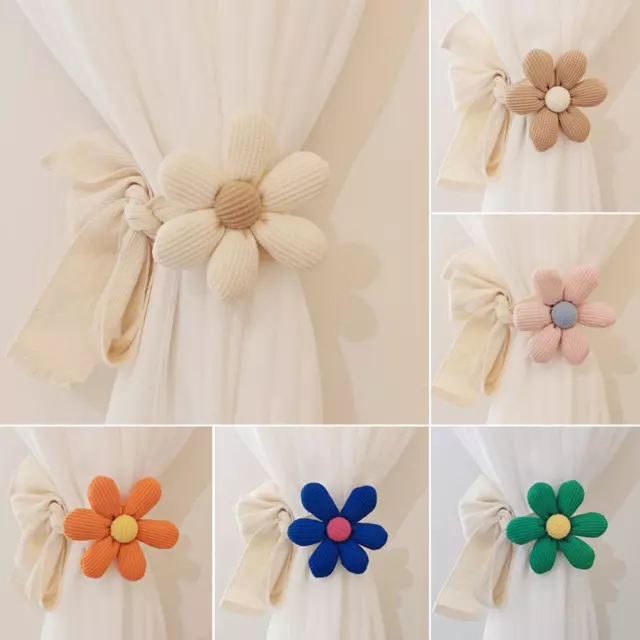 Adjustable Curtain Strape Curtain Tiebacks Flower Curtain Accessory Hot C5