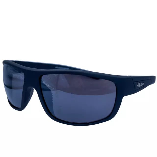 PIRANHA MEN'S BLACK Sunglasses 22/#83004 PC 105 Gray Lens $19.89 - PicClick