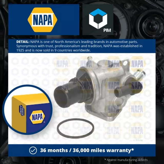 Coolant Thermostat fits ALFA ROMEO 146 930 1.6 1.8 2.0 95 to 01 NAPA 60609025