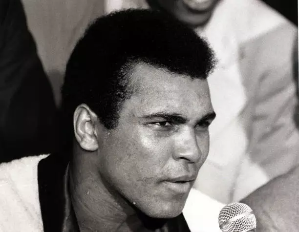 Muhammad Ali Speaking At A Press Conference Shortly After Losing His- 1971 Photo