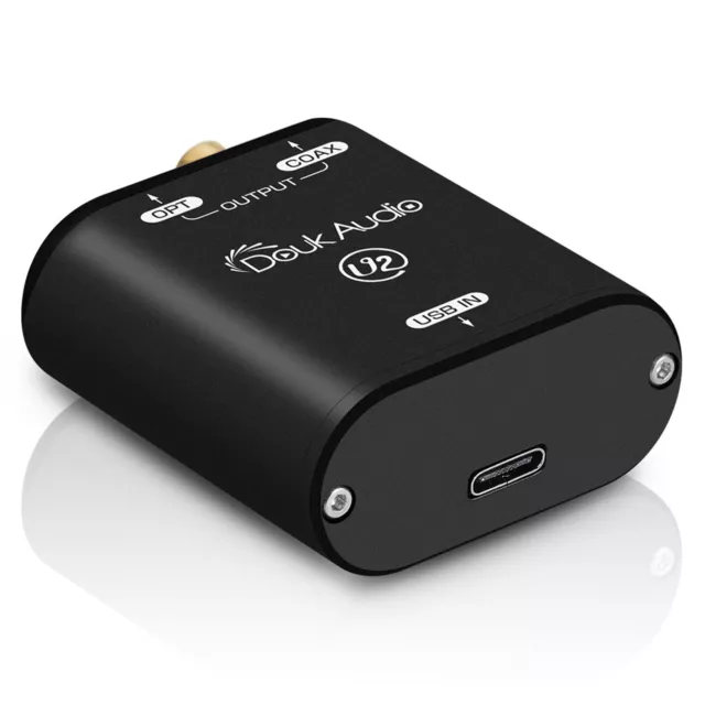 Douk Audio U2 XMOS XU208 USB to SPDIF Wandler Coaxial/Optical Audio Converter