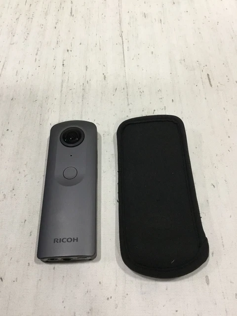 Ricoh Theta V 4k 360 Spherical Camera with Sleeve for Camera / VGC