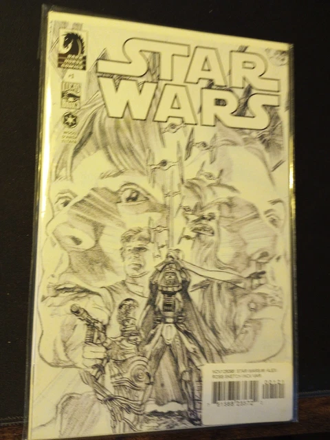 Star Wars (2013) #1 Alex Ross Retailer Sketch Variant Dark Horse NM
