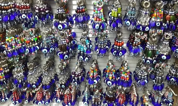 Wholesale Lot 30, 50, 100,150 Pieces New Handmade Evil Eye Hamsa Mix Keychains