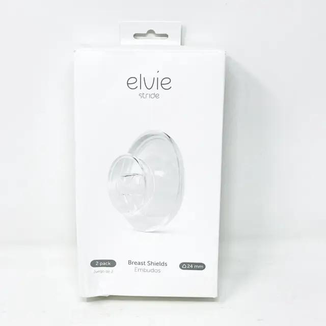 Elvie Stride Breast Shields 24mm - 2 Count - New Damaged Box